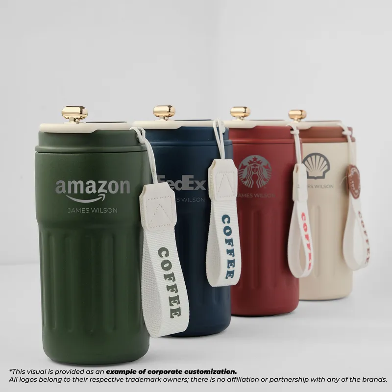Custom Logo Thermos with LED Temperature Display