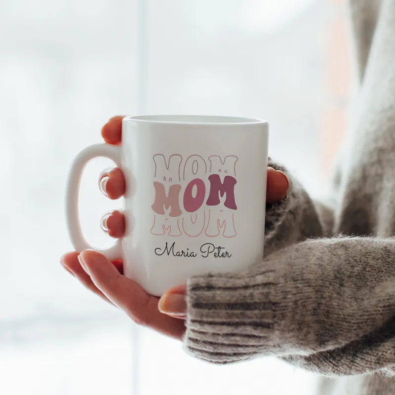 Custom Mom Design Mother's Day Coffee Mug