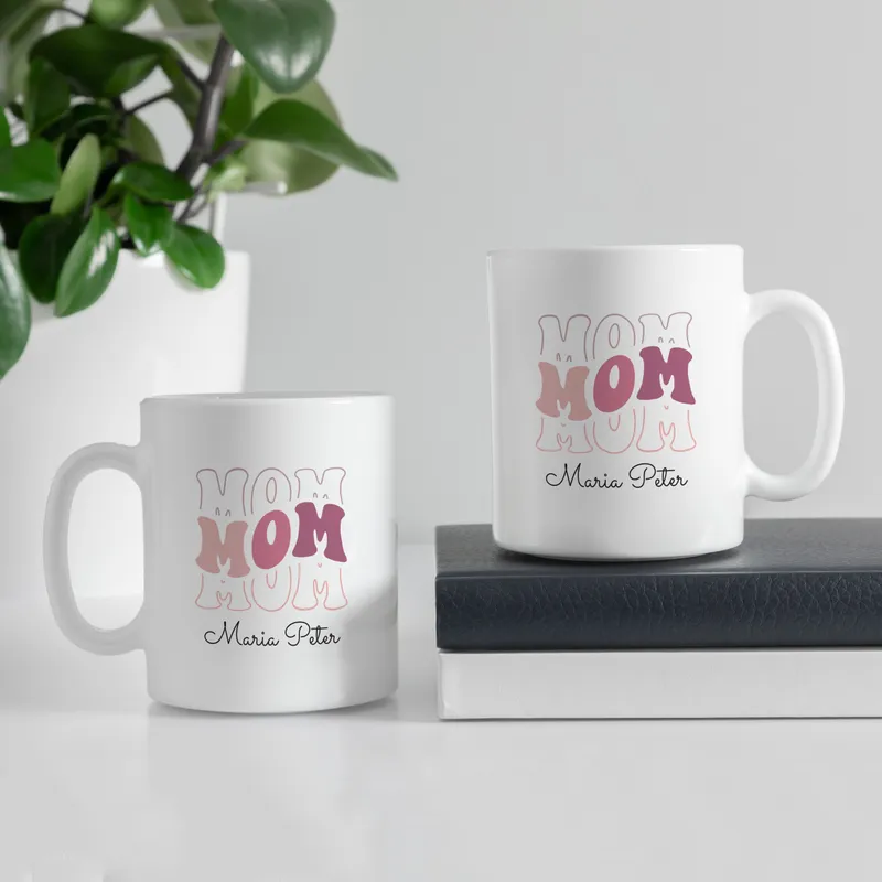 Custom Mom Design Mother's Day Coffee Mug