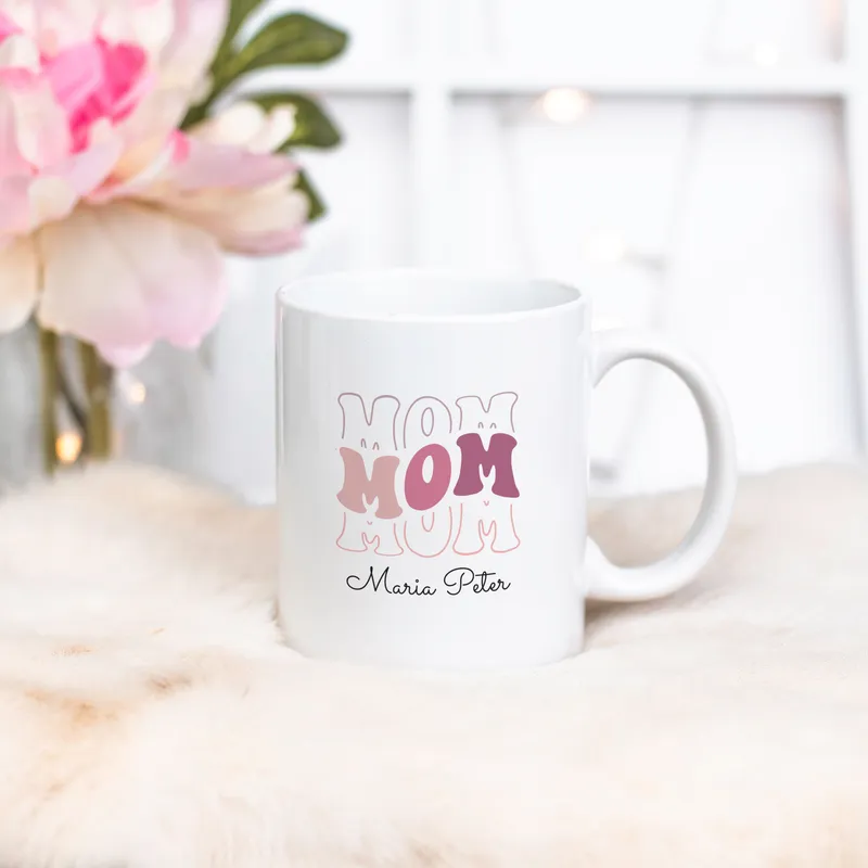 Custom Mom Design Mother's Day Coffee Mug