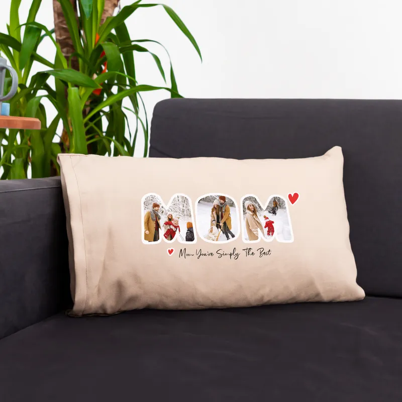 Personalised Photo Pillow for Mum