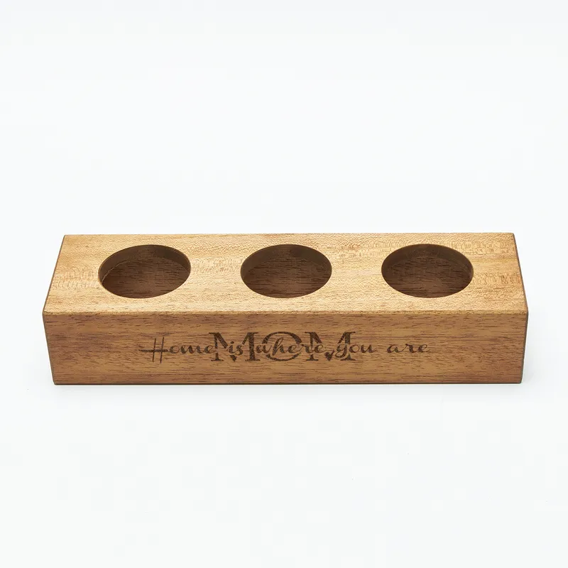 Custom Mother's Day Wooden Succulent Holder