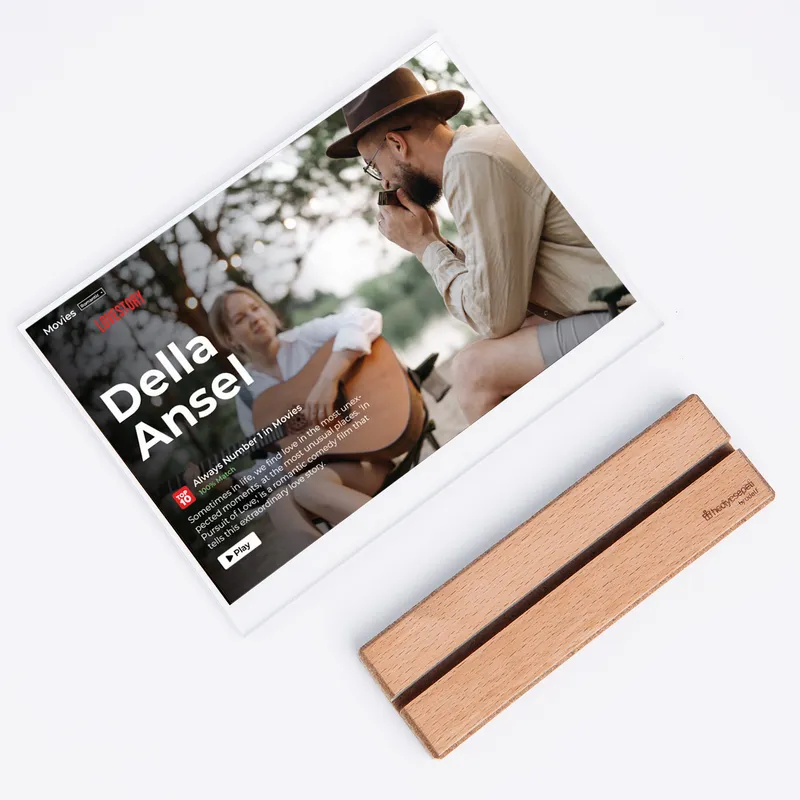 Custom Movie Poster Acrylic Plaque for Anniversary Gift