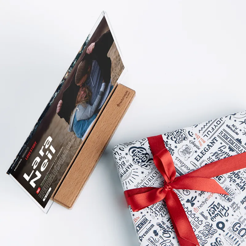 Custom Movie Poster Acrylic Plaque for Anniversary Gift