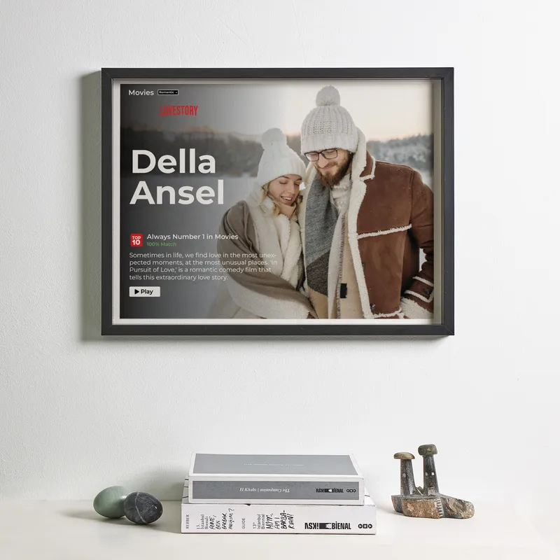 Custom Movie Poster Photo Frame for Cinematic Memories