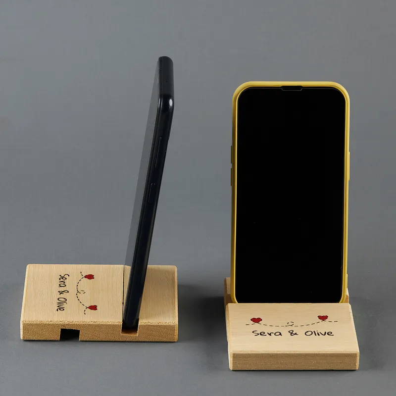 Custom Name Phone Stand for Your Wife One