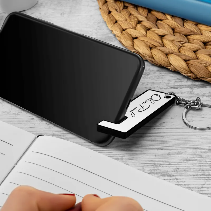 Personalised Executive Gift Set with Notebook and Keychain