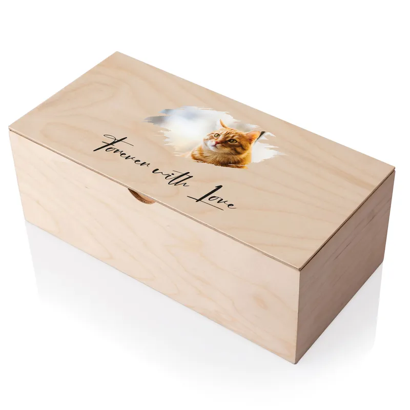 Custom Pet Photo Memory Box Keepsake Gift