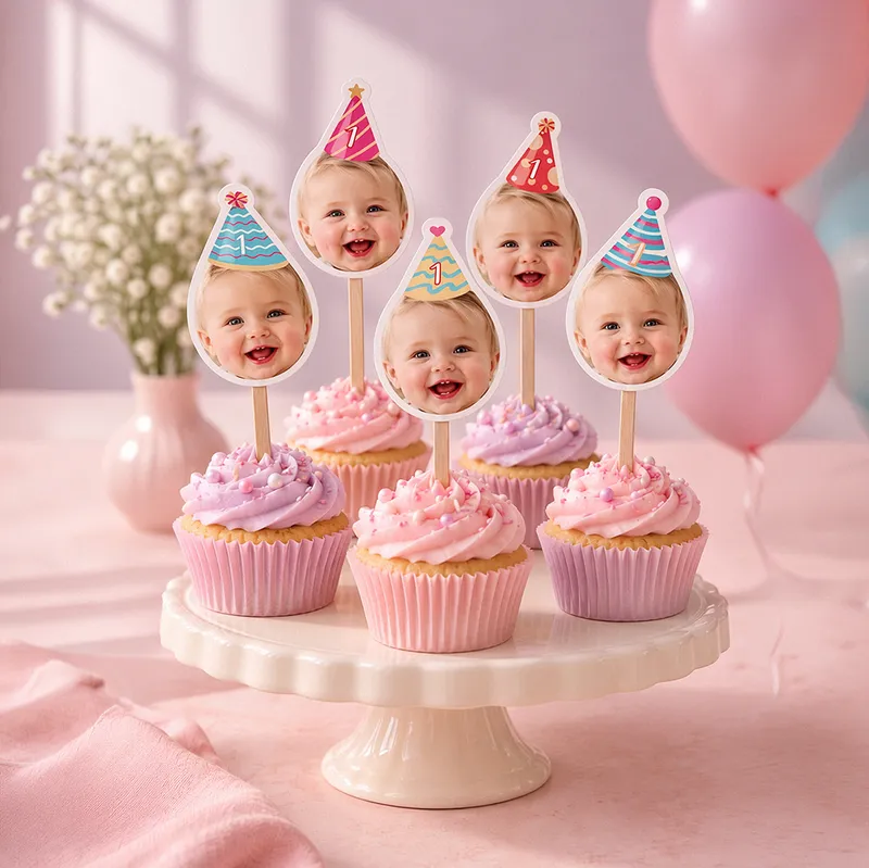 Custom Photo Birthday Party Decor for All Ages