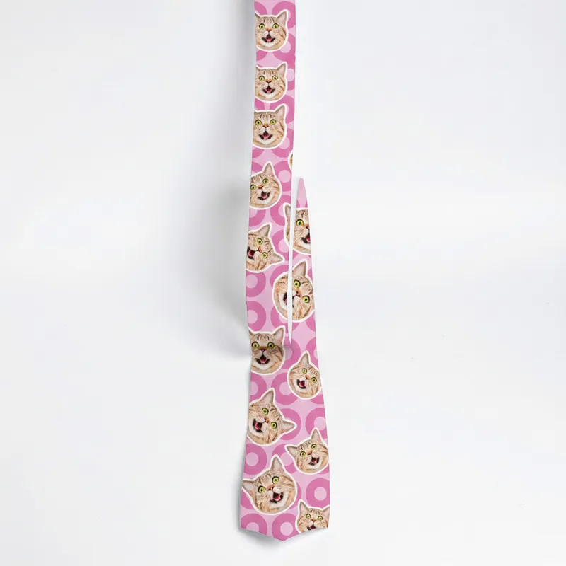 Custom Photo Pattern Tie