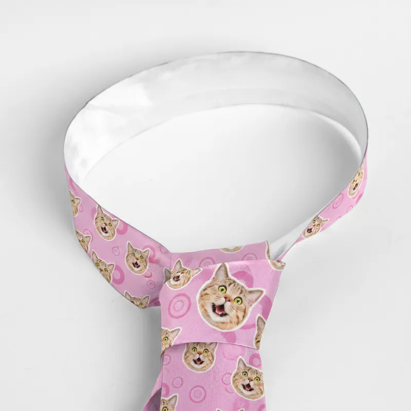 Custom Photo Pattern Tie