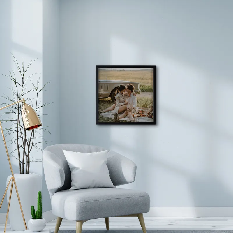 Custom Photo Print Decorative Wall Frame