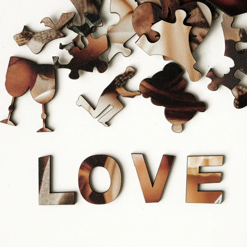 Custom Photo Wooden Puzzle for Birthday Gift