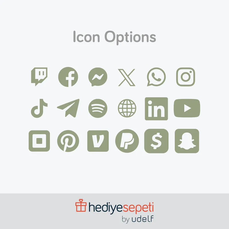 Custom QR Code Social Media Frame for Personalized Gifts