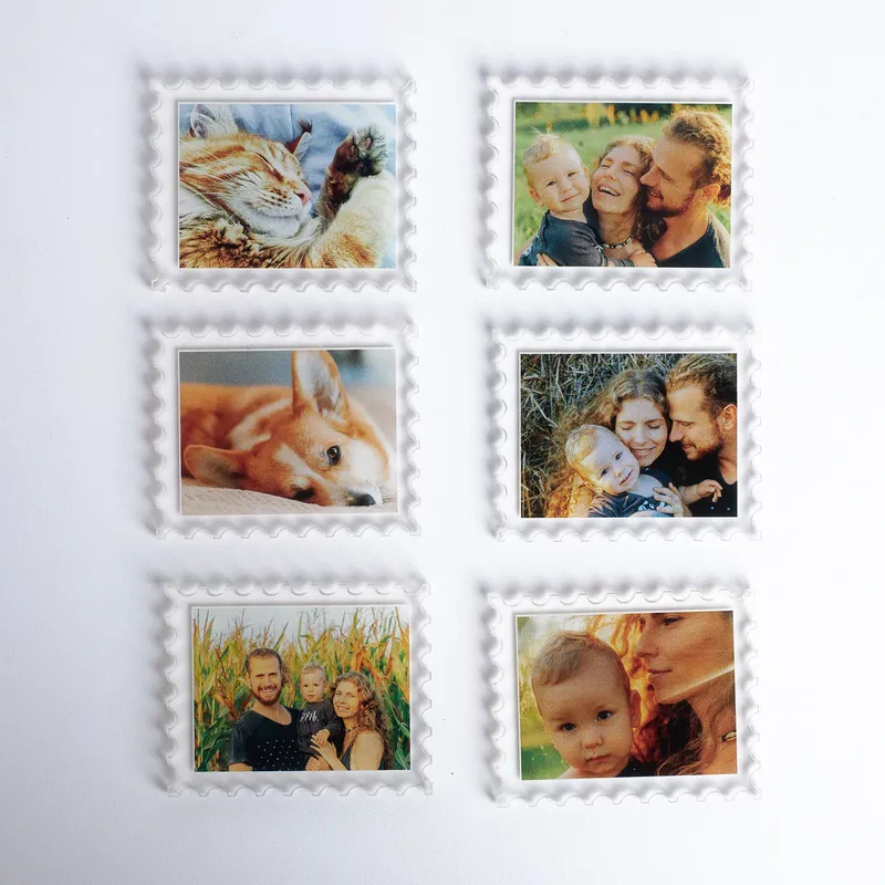 Custom Set of 6 Refrigerator Magnets