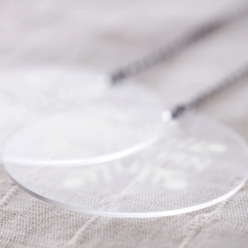 Custom Snowflake Christmas Tree Ornament