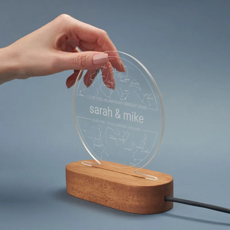 Custom Star Map Led Light