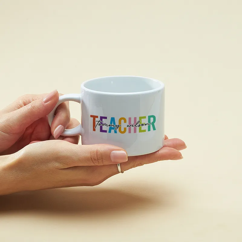 Custom Teacher Appreciation Coffee Mug