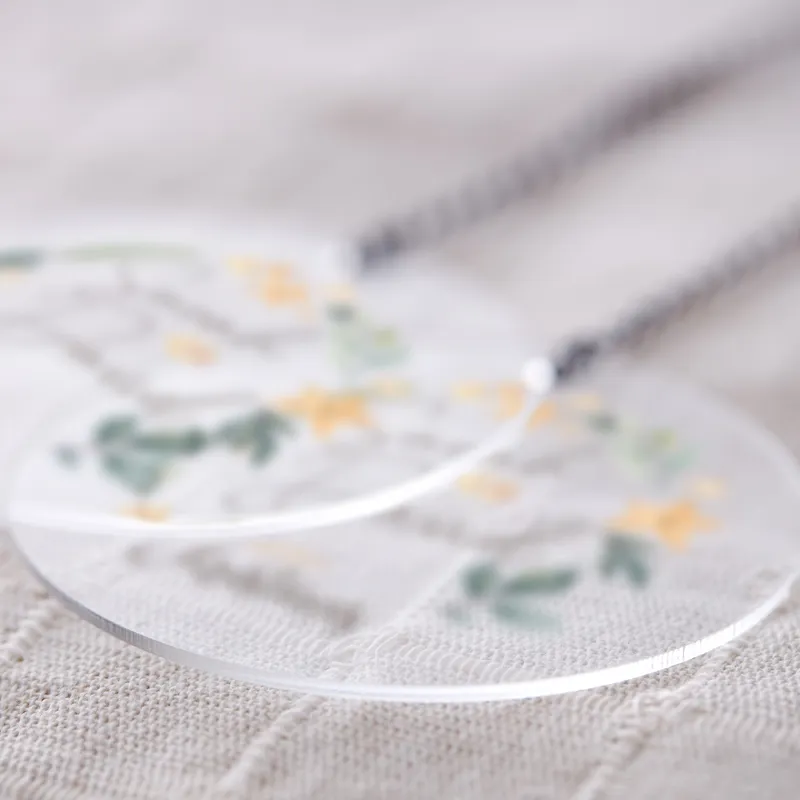 Personalised Acrylic Pine Tree Christmas Ornament