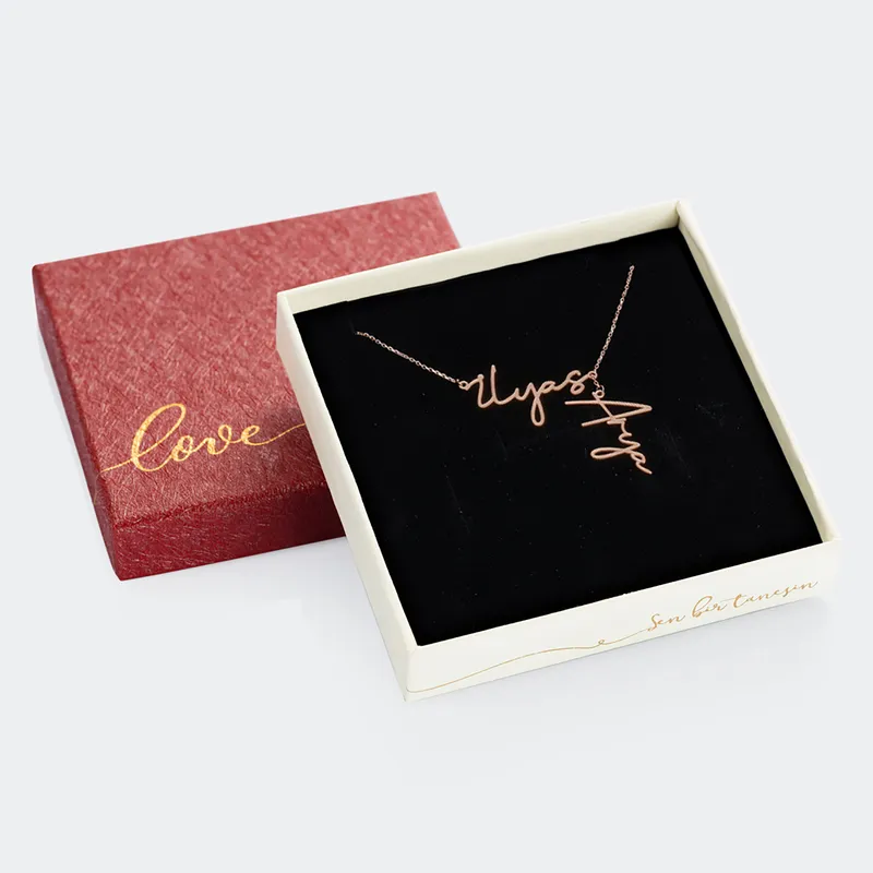 Custom Two Name Necklace as a Mother's Day Gift for Moms