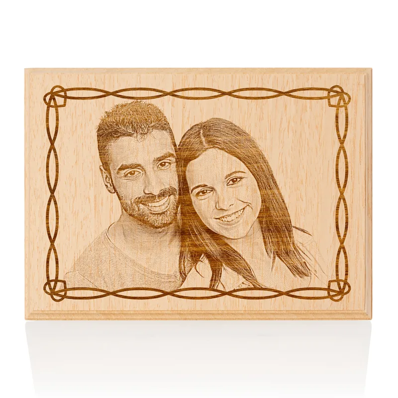 Custom Valentine's Day Gifts Mini Wood Photo