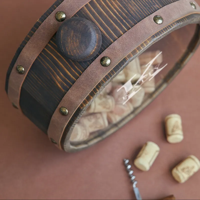 Personalised Wine Cork Collection Box for Wine Lovers