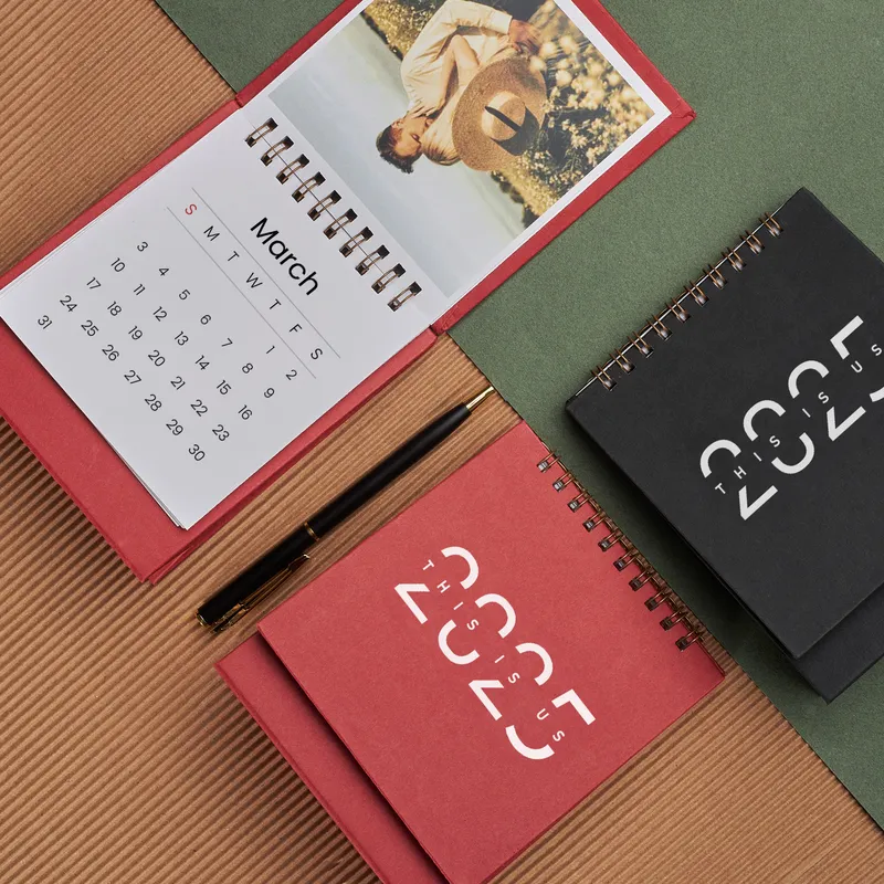 Customizable Desktop Photo Calendar for All Year