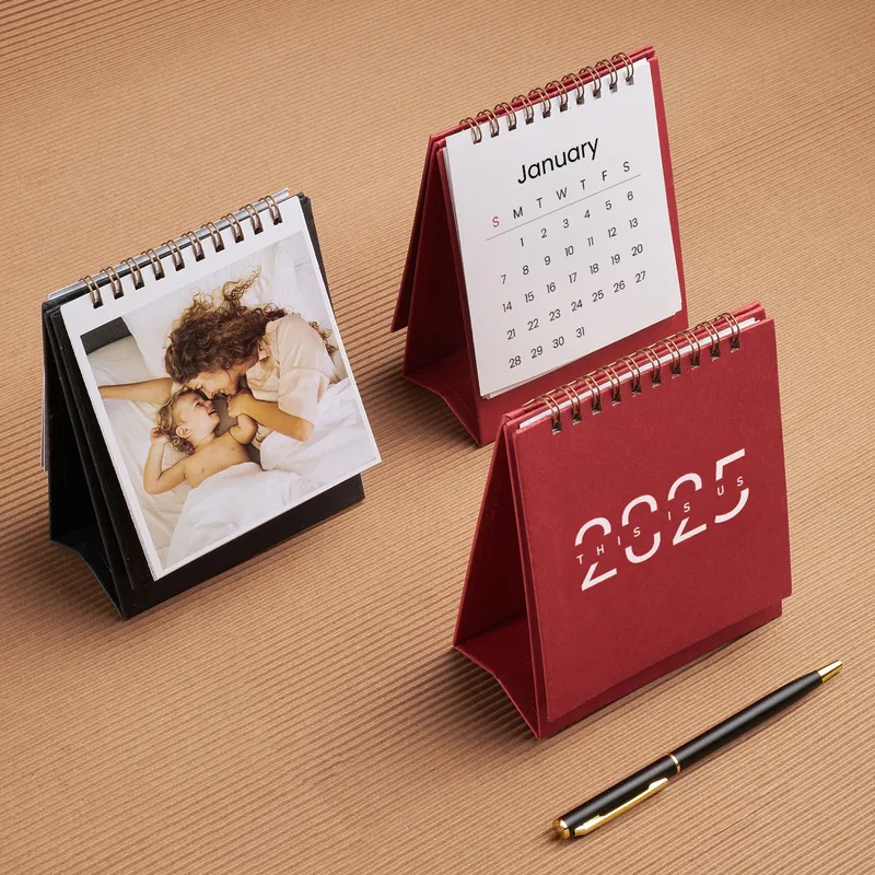Customizable Desktop Photo Calendar for All Year