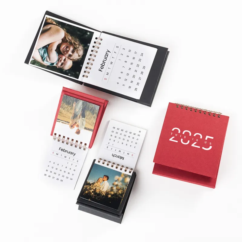 Customizable Desktop Photo Calendar for All Year