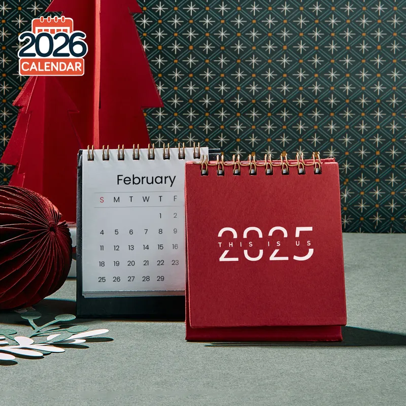 Customizable Desktop Photo Calendar for All Year