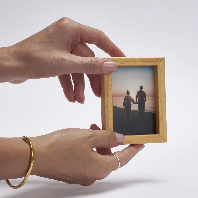 Customizable Mini Wooden Picture Frame