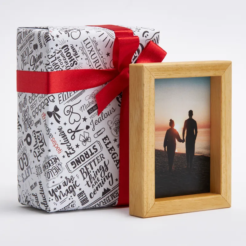 Customizable Mini Wooden Picture Frame