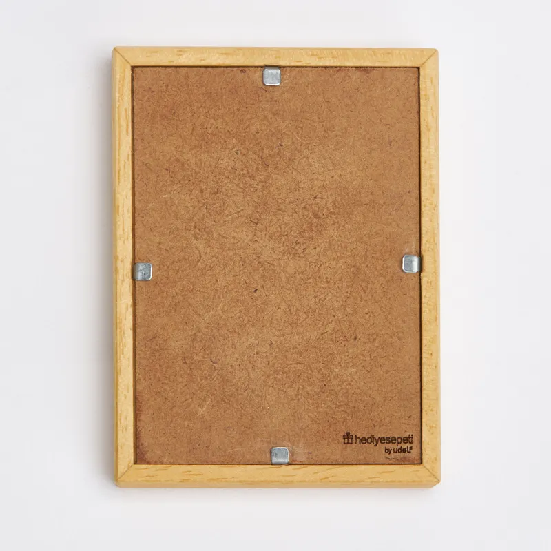 Customizable Mini Wooden Picture Frame