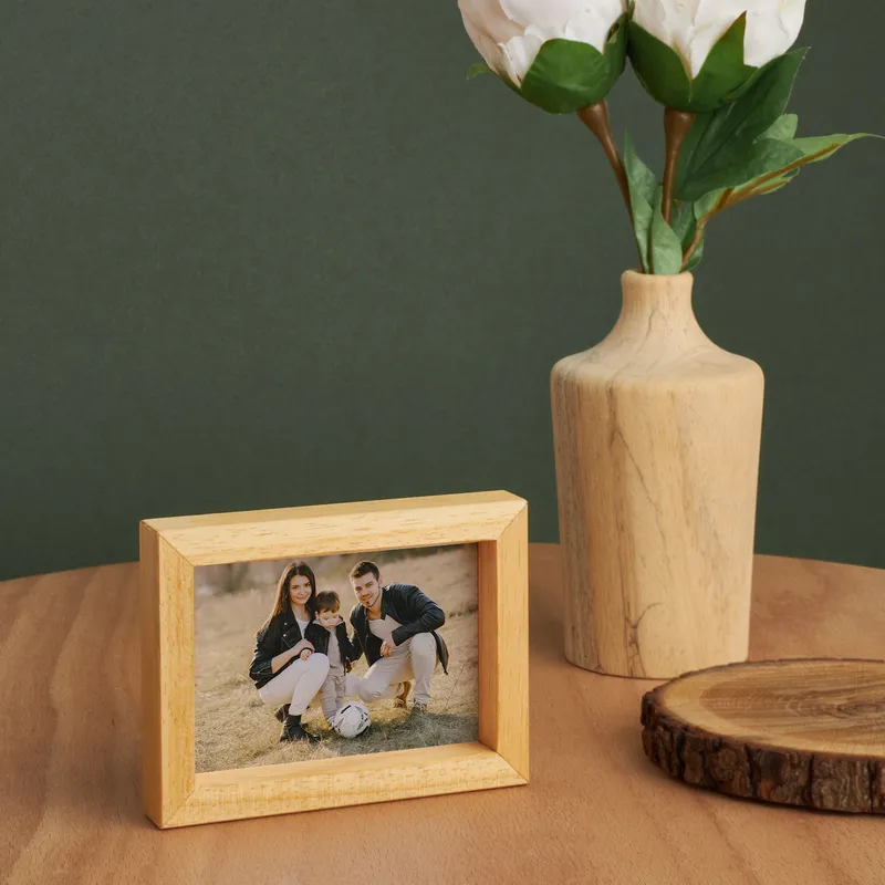Customizable Mini Wooden Picture Frame