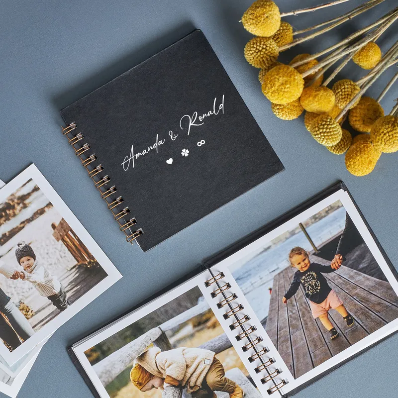 Customizable Name Printed Photo Album