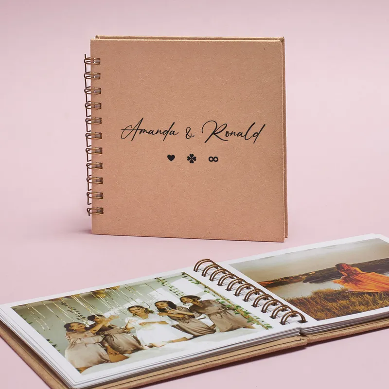 Customizable Name Printed Photo Album