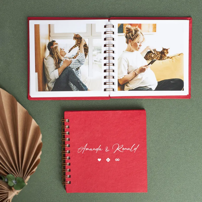 Customizable Name Printed Photo Album