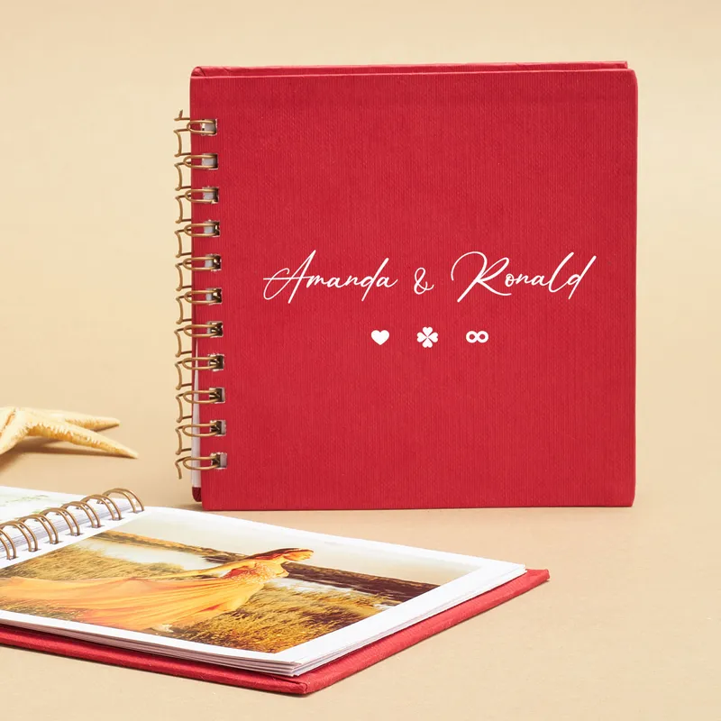 Customizable Name Printed Photo Album