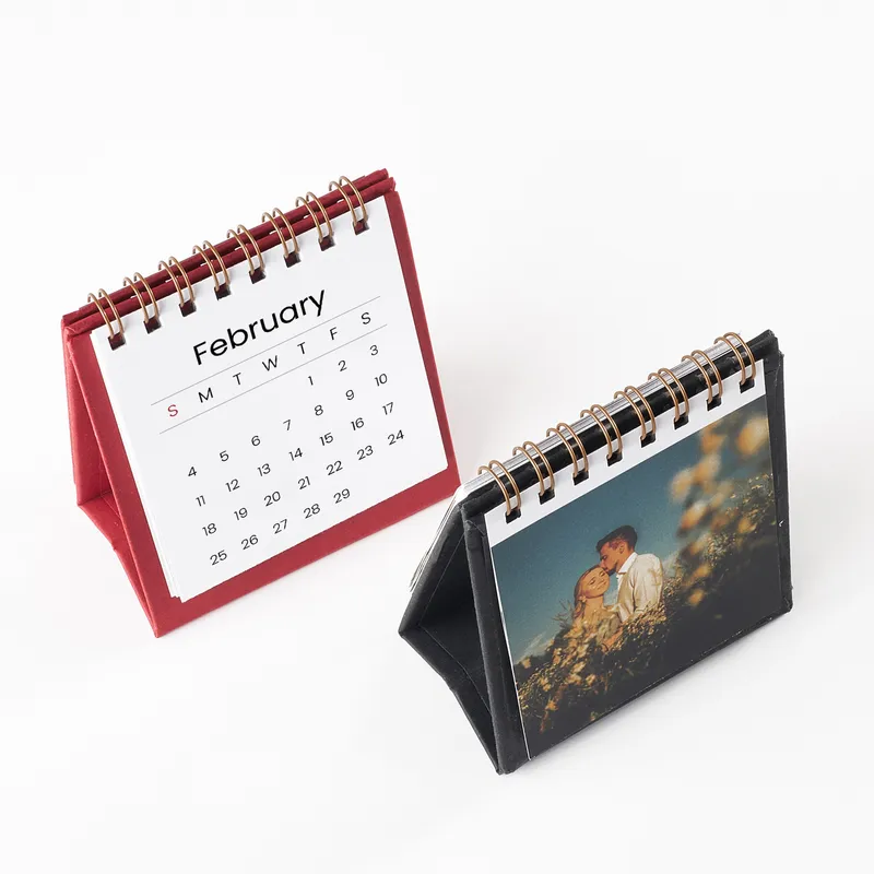 Customizable Picture Printed Desk Calendar