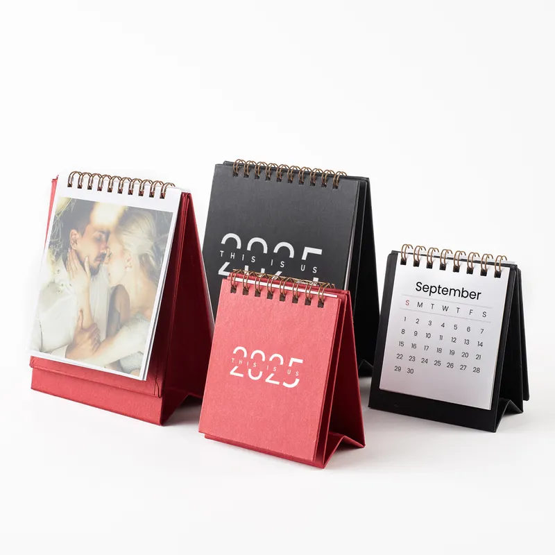 Customizable Picture Printed Desk Calendar
