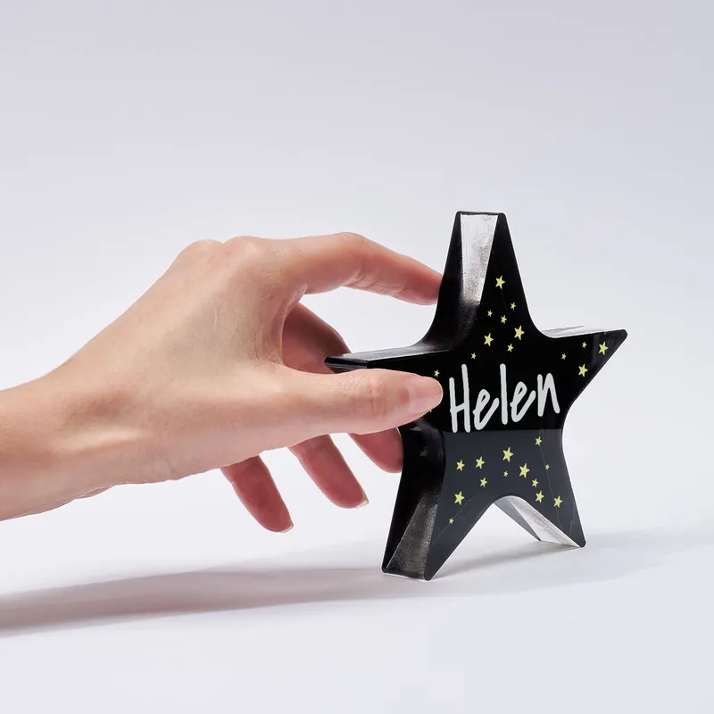 Customized Acrylic Star Desktop Decoration