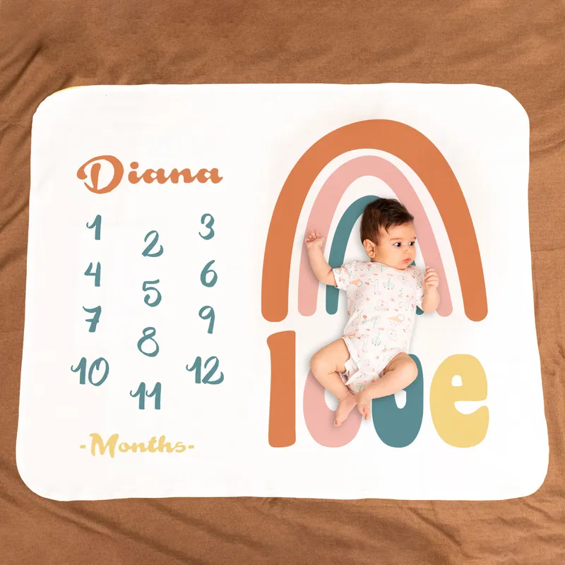 Customized Baby Gift Box with Photo Shoot Blanket