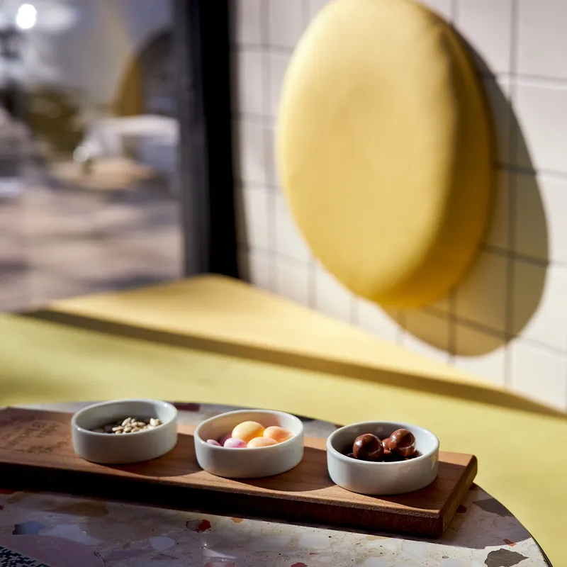 Customized Wooden Tray with Mini Bowls