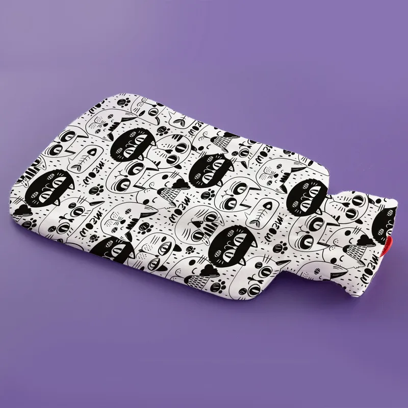 Cute Cat Design Hot Water Bag