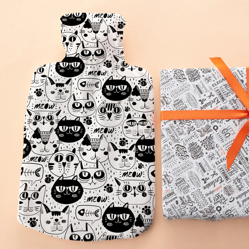 Cute Cat Design Hot Water Bag