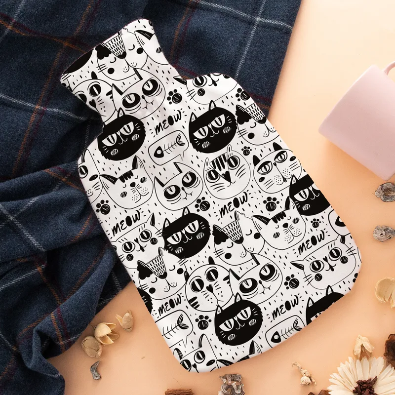 Cute Cat Design Hot Water Bag