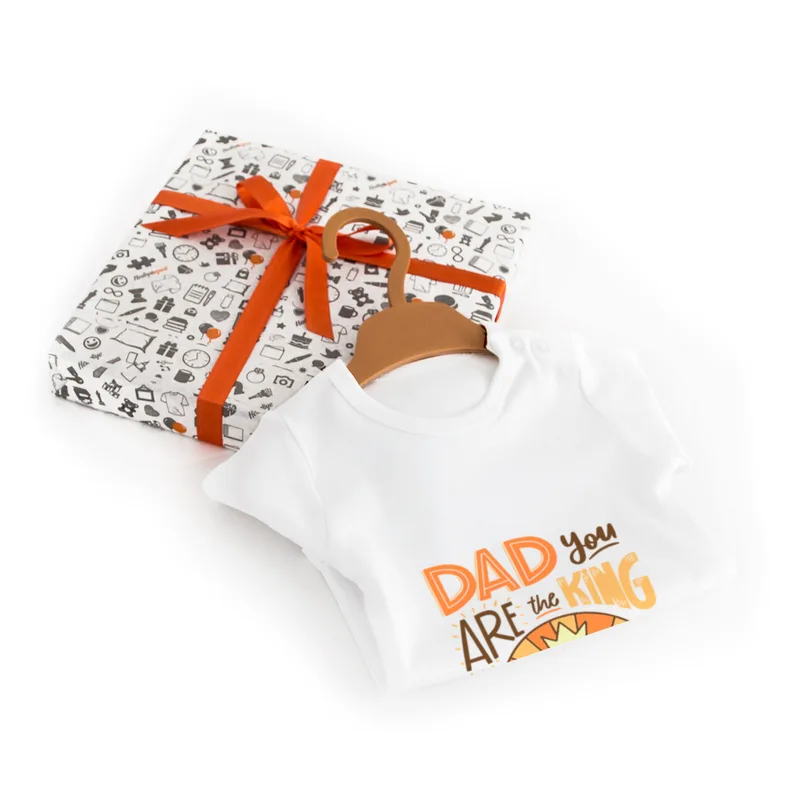 King Dad Funny Baby Bodysuit for Special Occasions