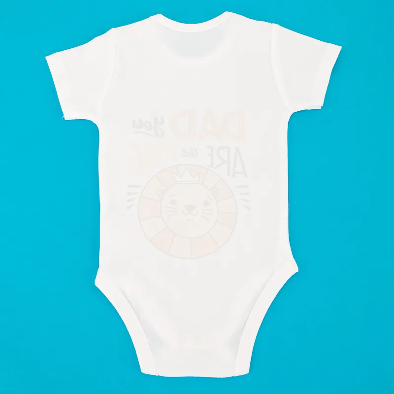 King Dad Funny Baby Bodysuit for Special Occasions