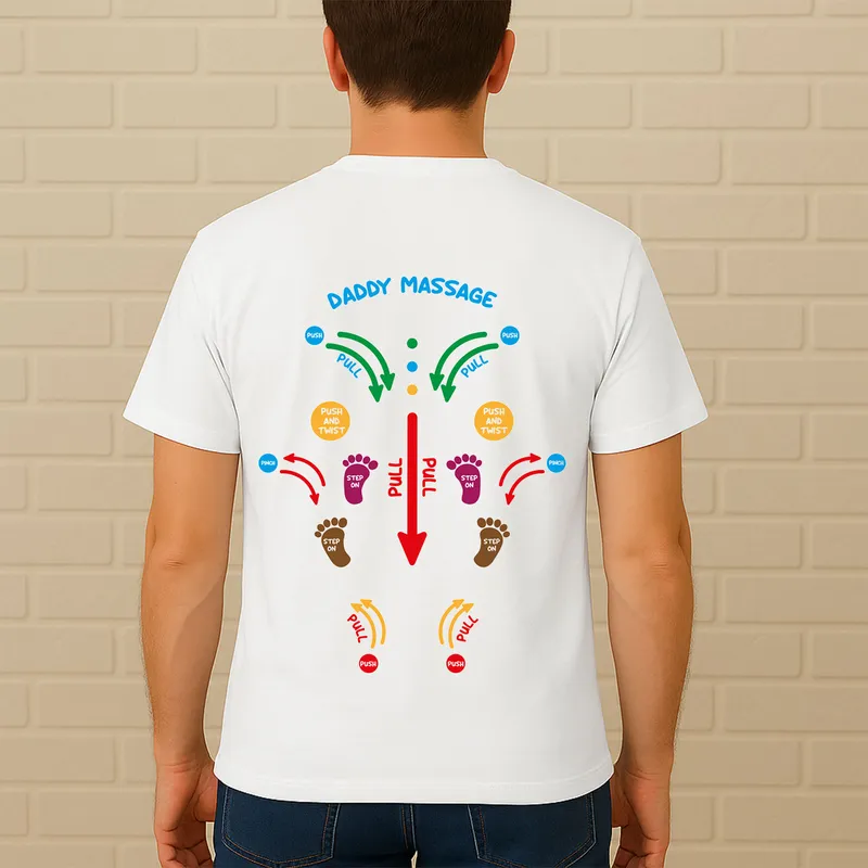 Daddy Massage T-Shirt for Fun and Relaxing Gifts