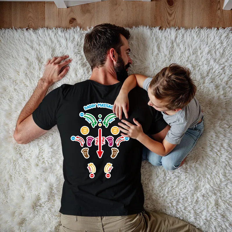 Daddy Massage T-Shirt for Fun and Relaxing Gifts